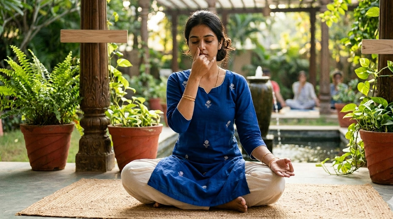 Anulom Vilom Benefits for Mind, Body, and Skin